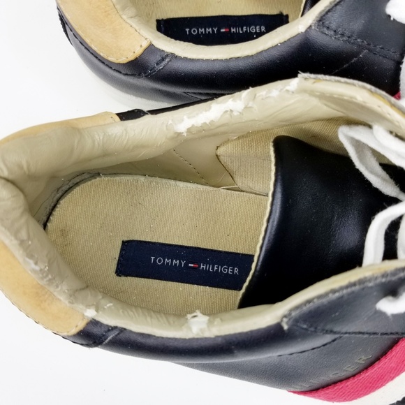 Tommy Hilfiger Vintage Style Blue Sneakers Mens 11 - Picture 7 of 8